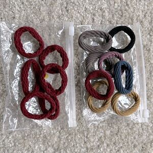 Hair Ties with Seamless High Elastic Thickening  (Multiple Colors with 10 pcs